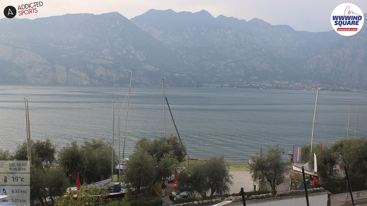 Archived image Webcam Lake Garda - Malcesine