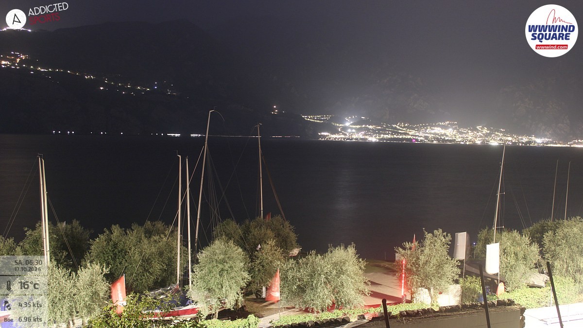 Archived image Webcam Lake Garda - Malcesine