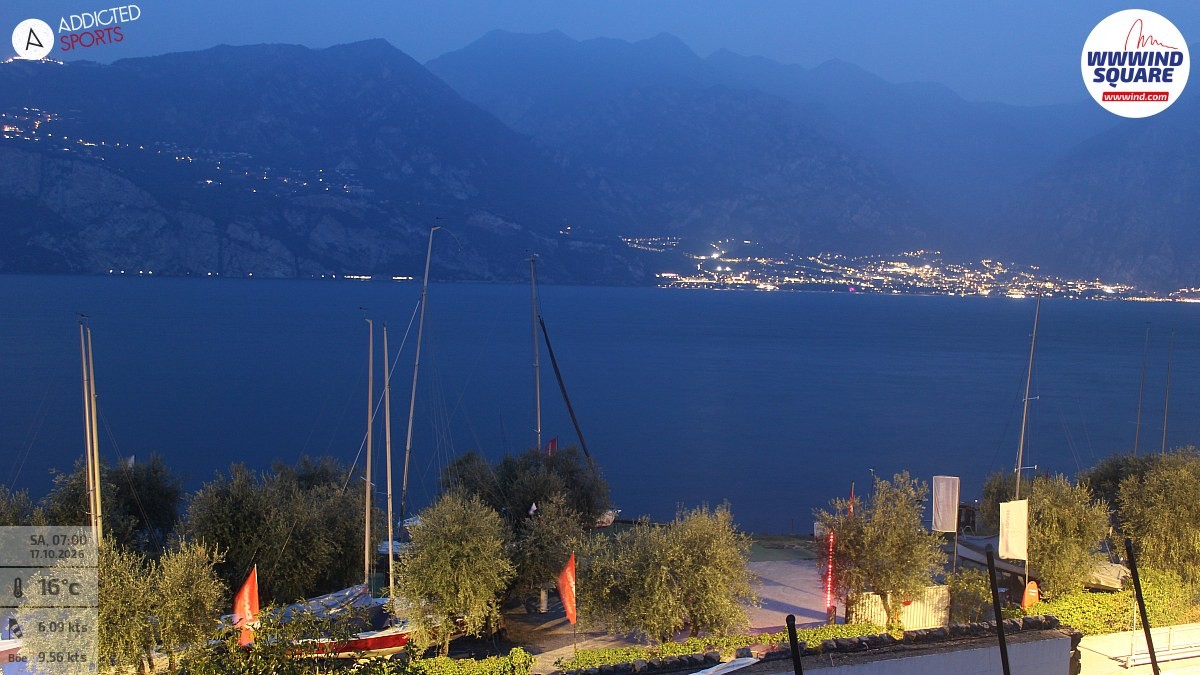 Archived image Webcam Lake Garda - Malcesine