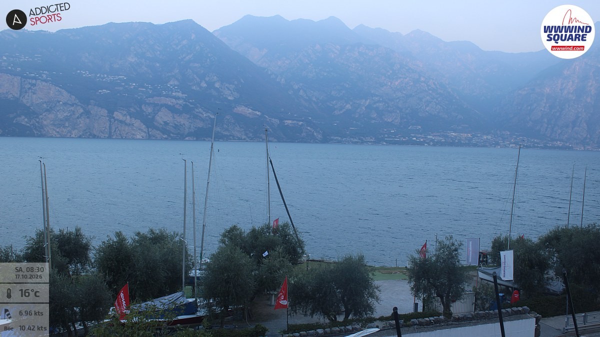 Archived image Webcam Lake Garda - Malcesine