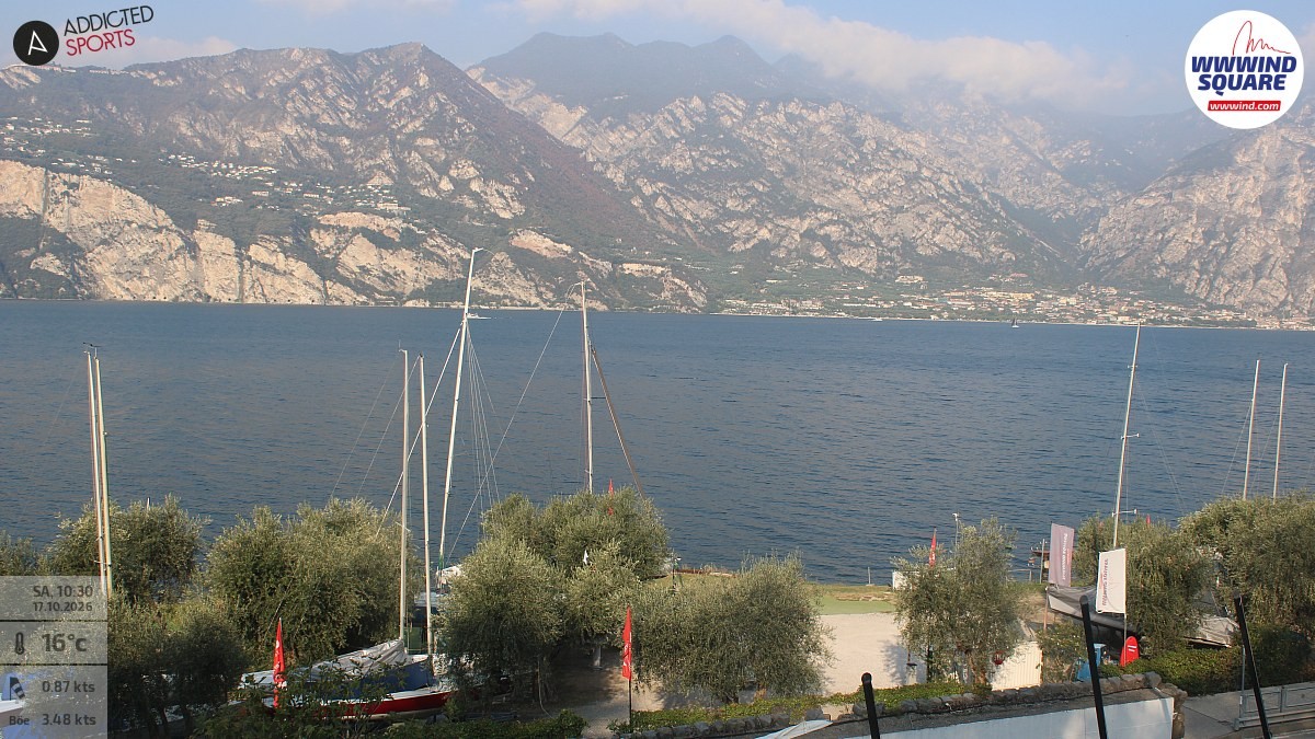 Archived image Webcam Lake Garda - Malcesine