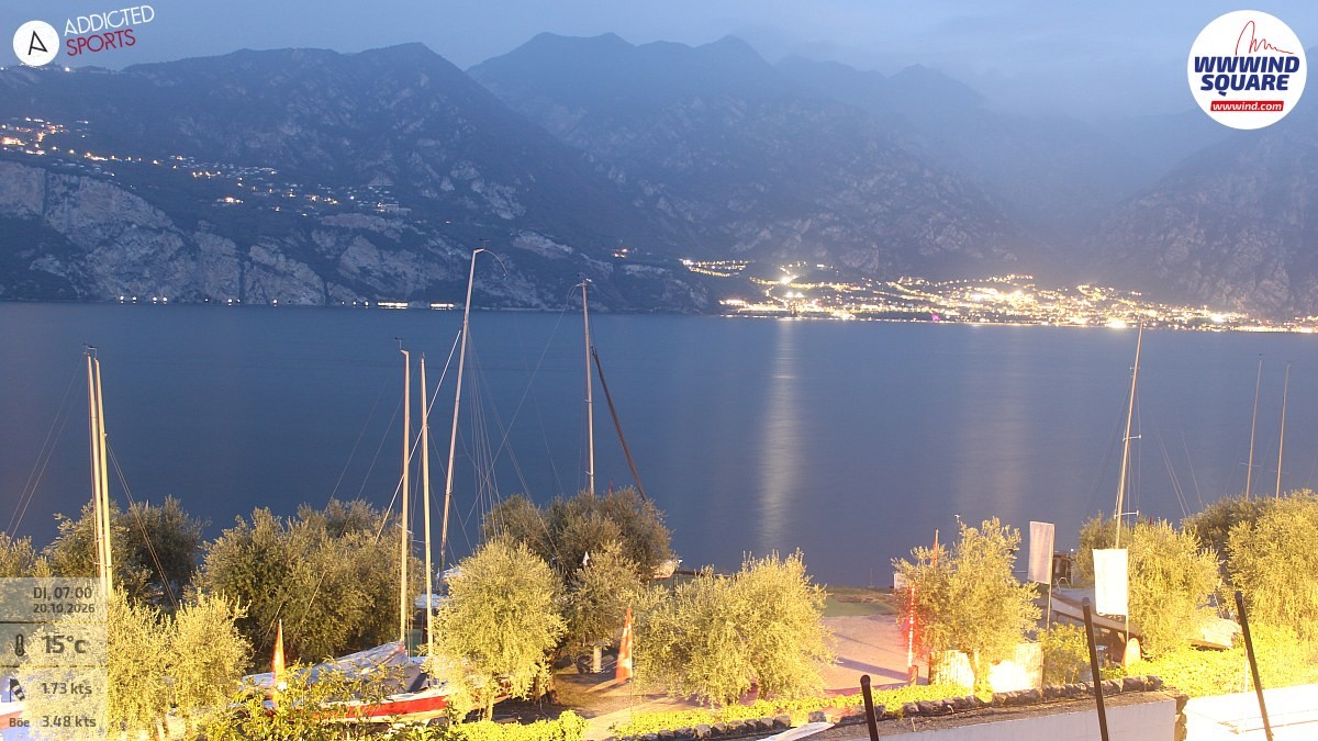 Archived image Webcam Lake Garda - Malcesine