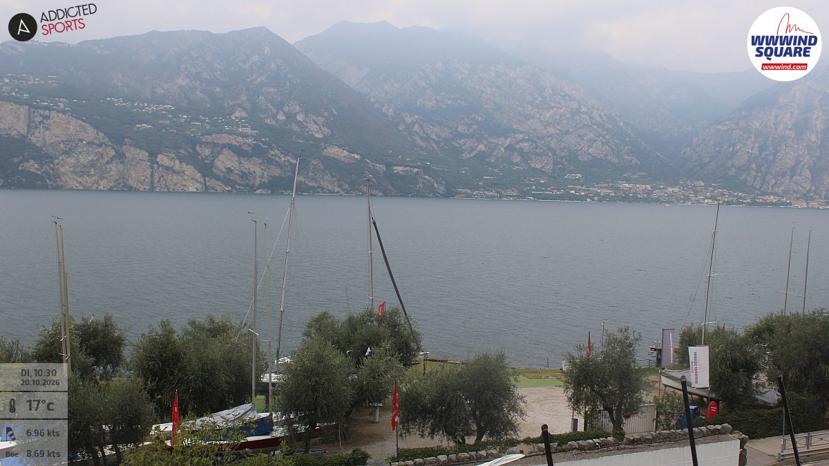 Archived image Webcam Lake Garda - Malcesine