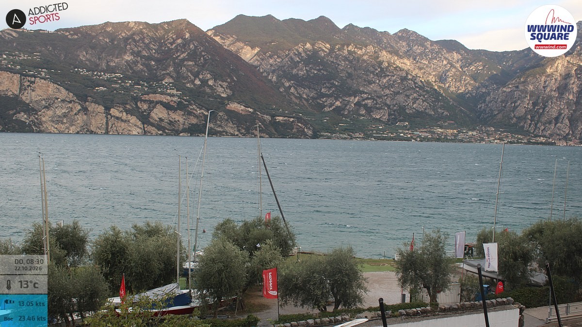 Archiv Foto Webcam Gardasee - Malcesine