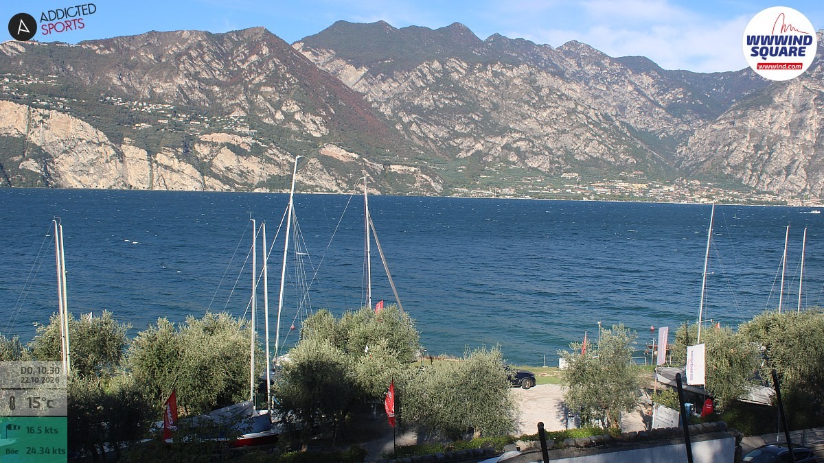 Archiv Foto Webcam Gardasee - Malcesine