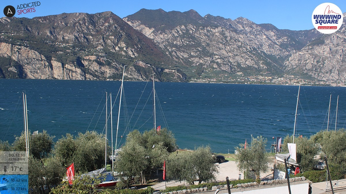 Archiv Foto Webcam Gardasee - Malcesine