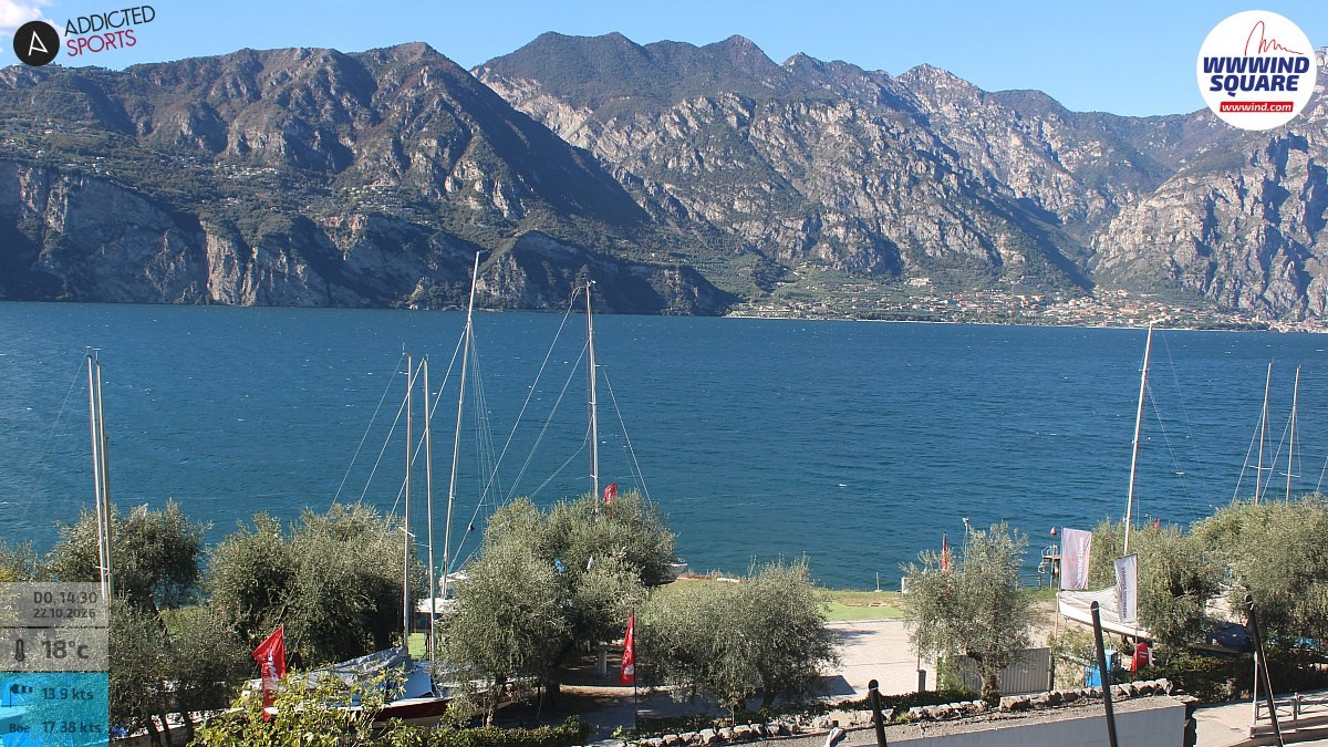 Archiv Foto Webcam Gardasee - Malcesine