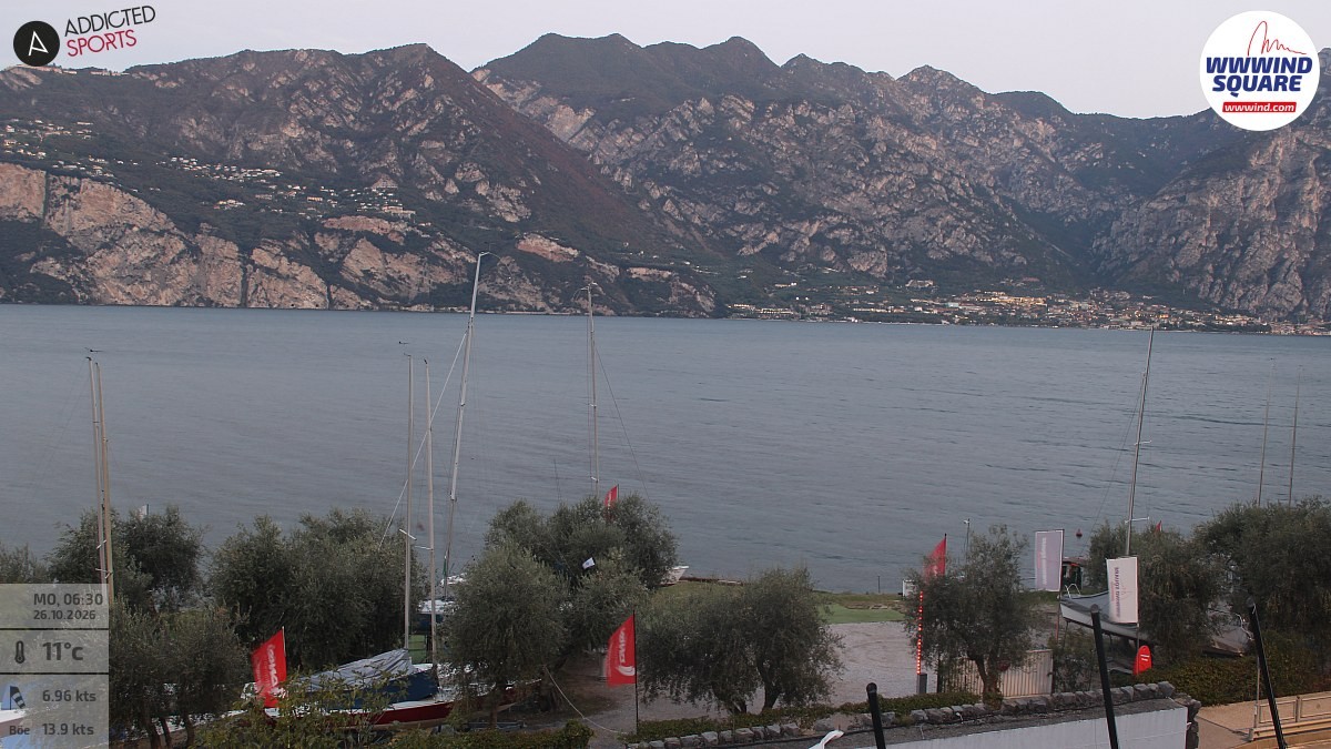 Archived image Webcam Lake Garda - Malcesine