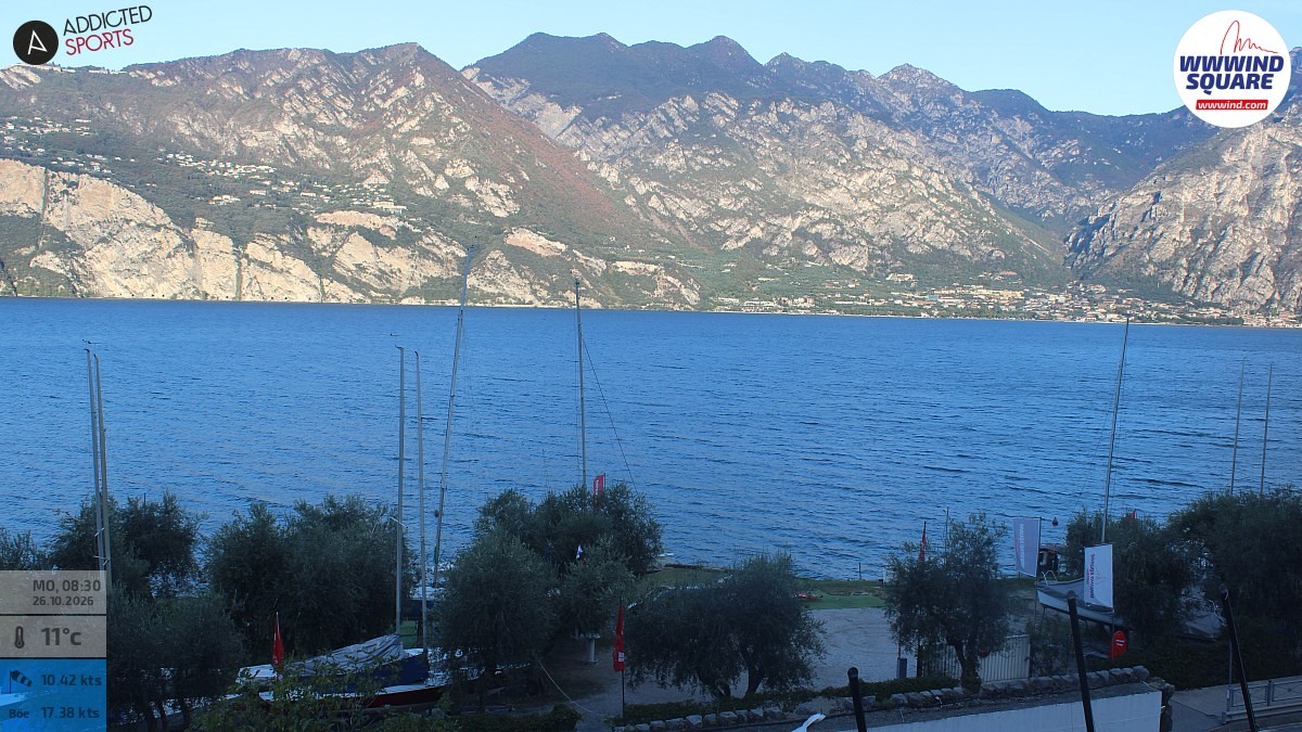 Archived image Webcam Lake Garda - Malcesine
