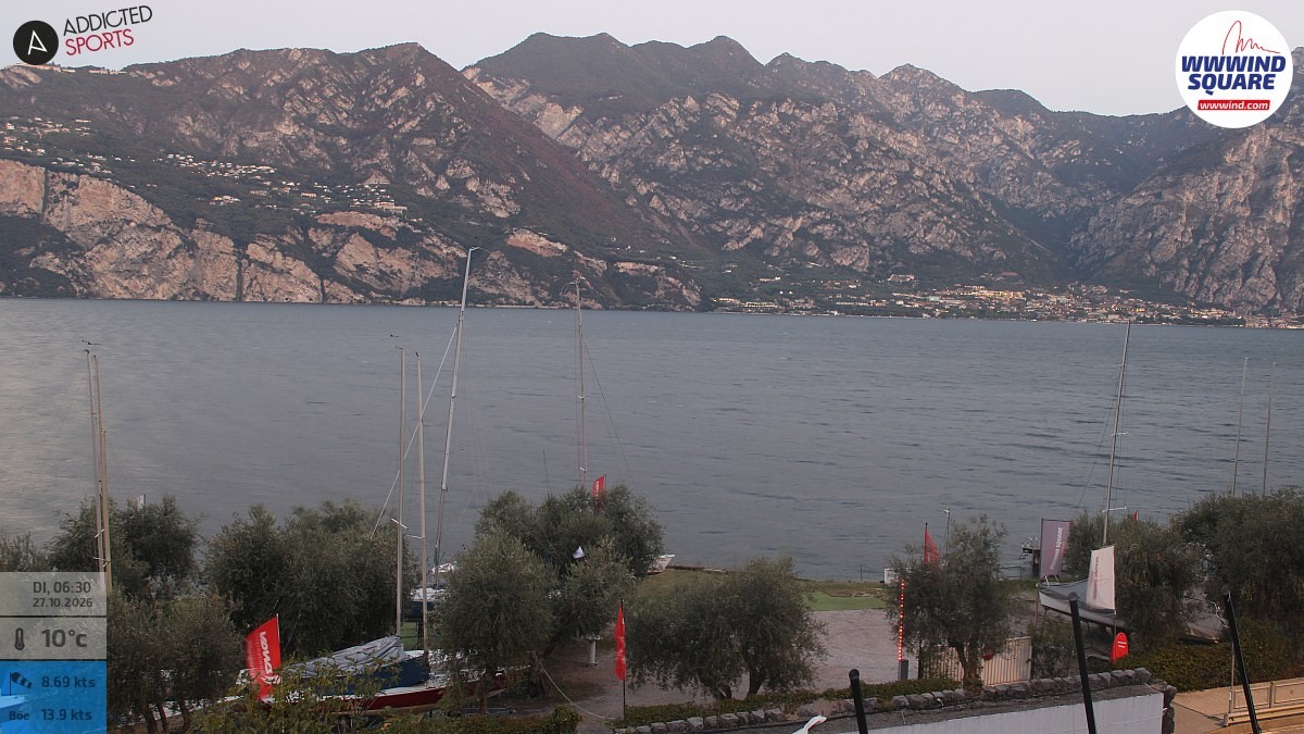 Archiv Foto Webcam Gardasee - Malcesine