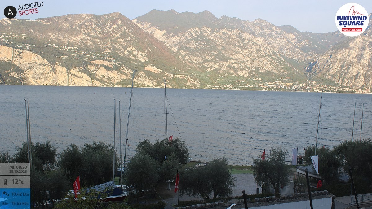 Archiv Foto Webcam Gardasee - Malcesine
