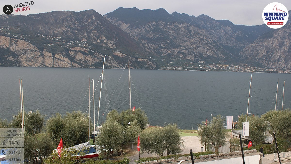 Archiv Foto Webcam Gardasee - Malcesine