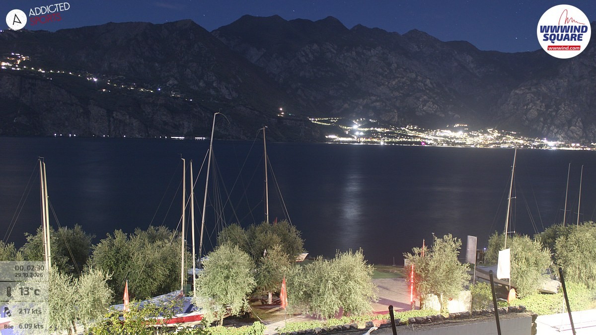 Archiv Foto Webcam Gardasee - Malcesine
