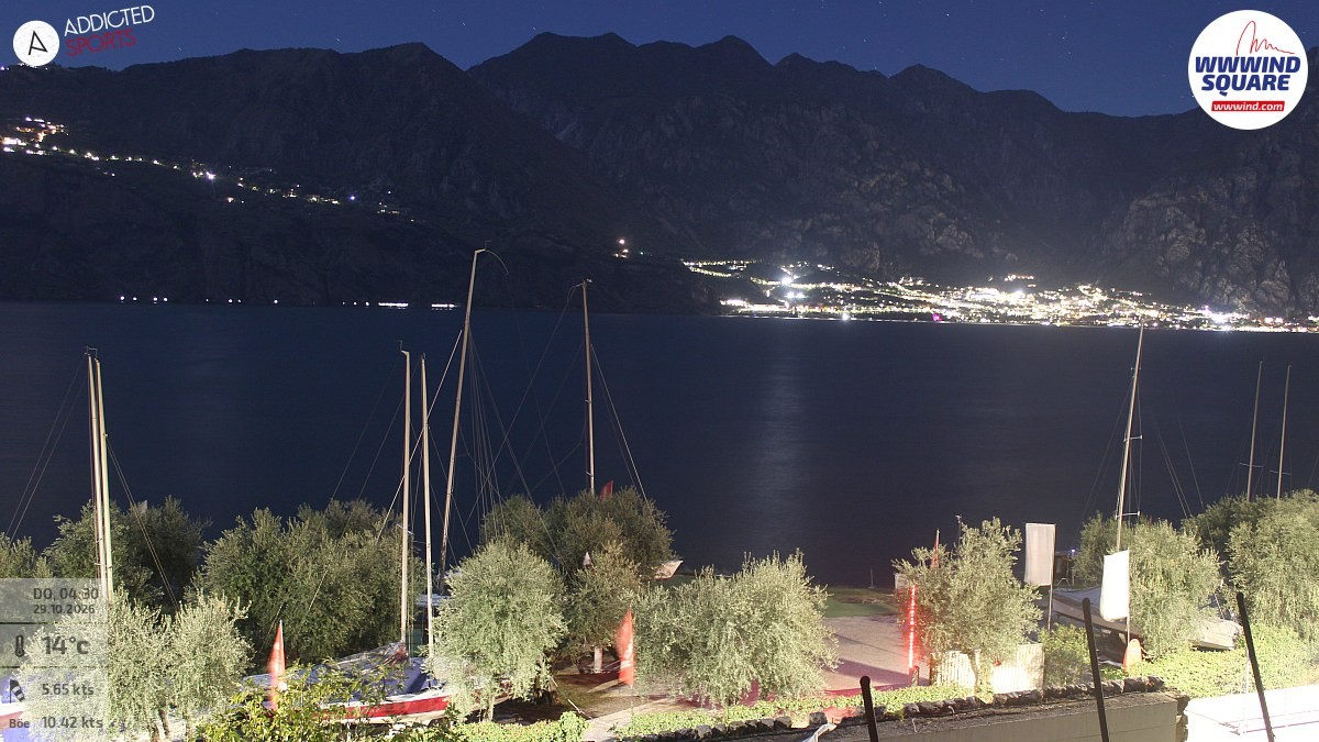 Archiv Foto Webcam Gardasee - Malcesine