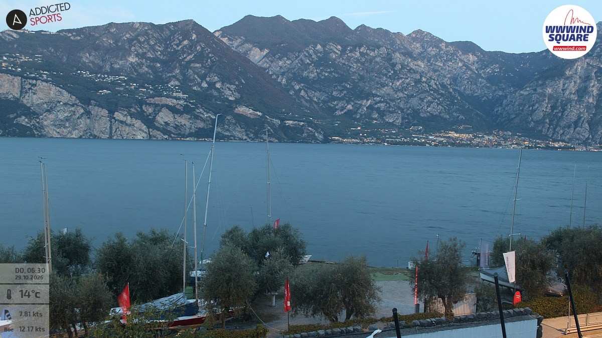 Archiv Foto Webcam Gardasee - Malcesine