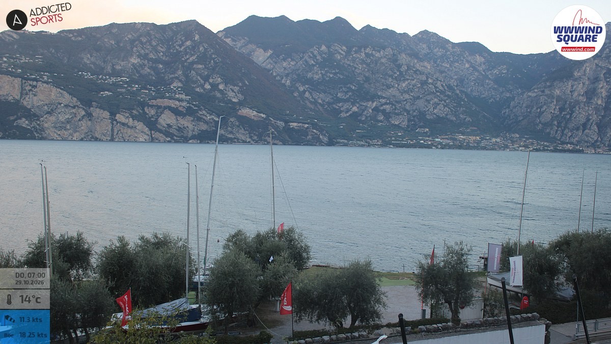 Archiv Foto Webcam Gardasee - Malcesine