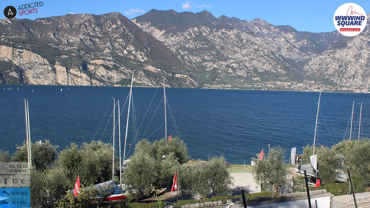 Archiv Foto Webcam Gardasee - Malcesine