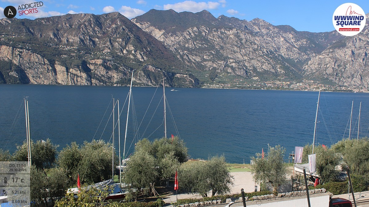 Archiv Foto Webcam Gardasee - Malcesine