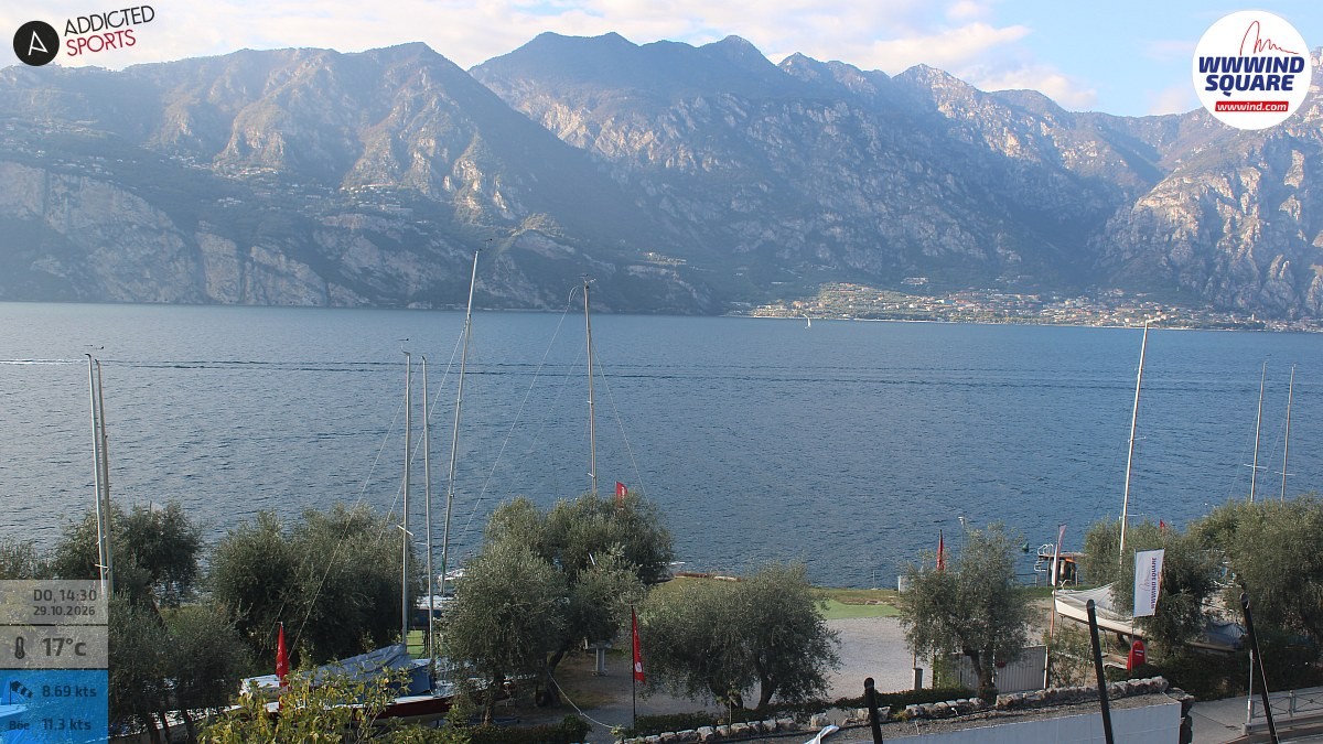 Archiv Foto Webcam Gardasee - Malcesine