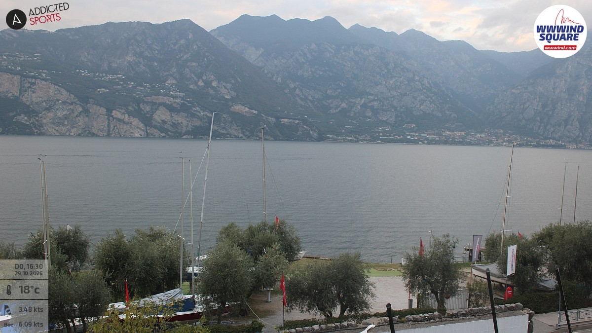 Archiv Foto Webcam Gardasee - Malcesine