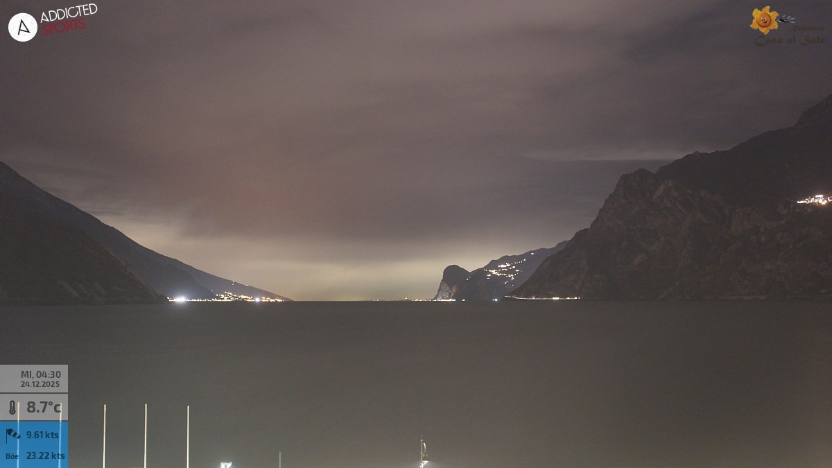 Archiv Foto Webcam Gardasee - Torbole