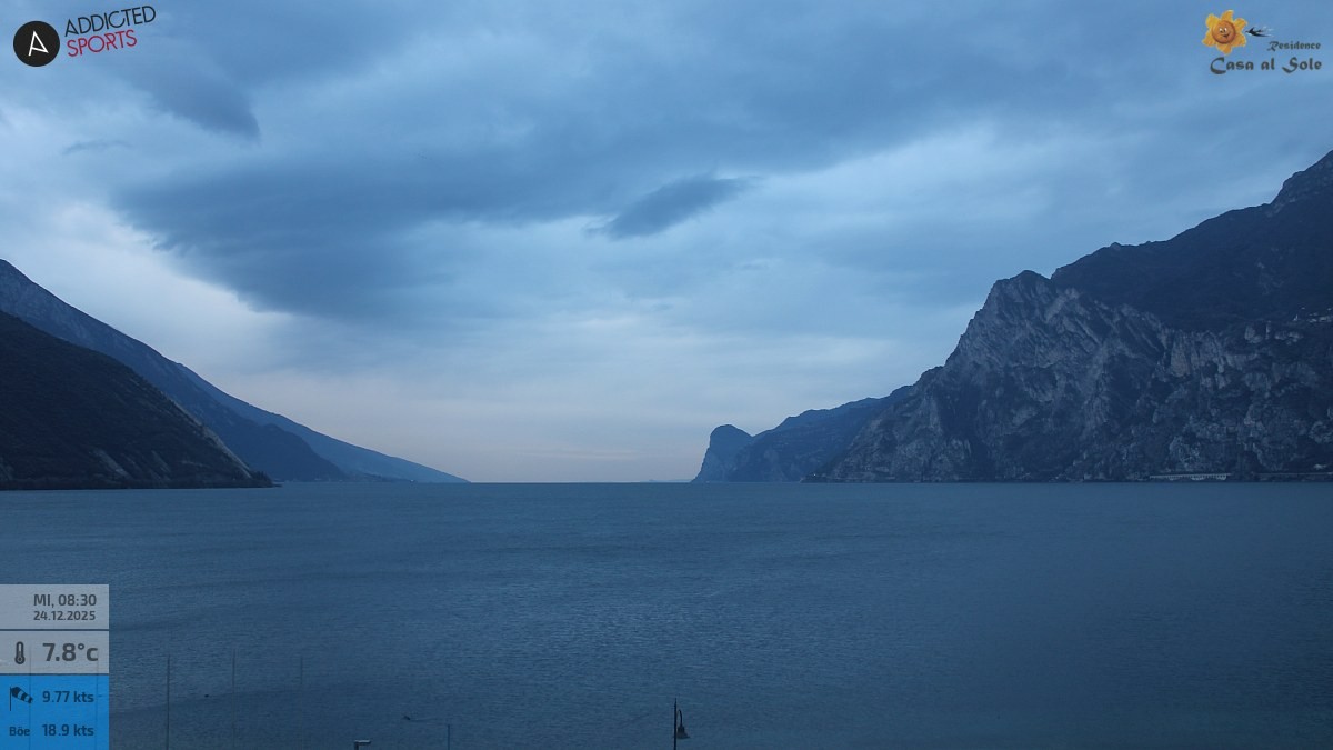 Archiv Foto Webcam Gardasee - Torbole