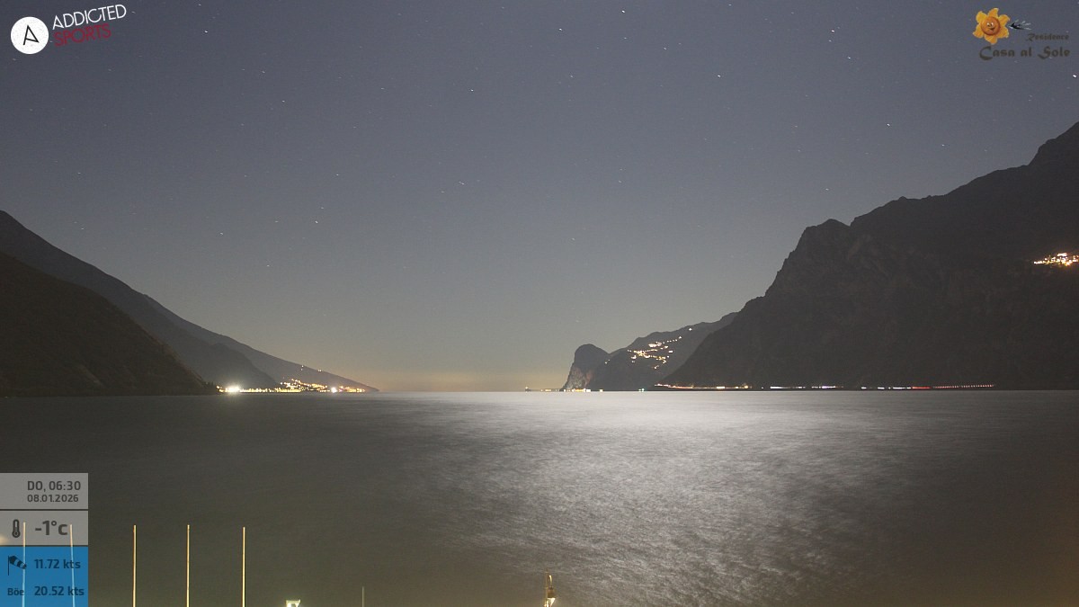 Archiv Foto Webcam Gardasee - Torbole