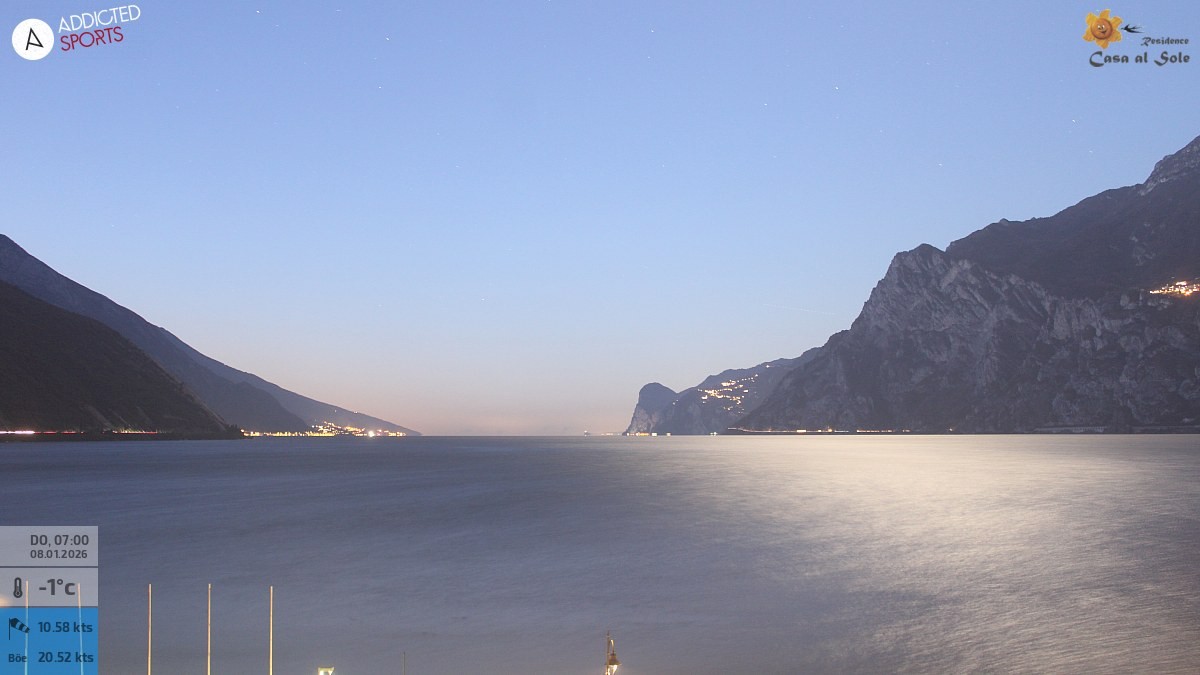 Archiv Foto Webcam Gardasee - Torbole