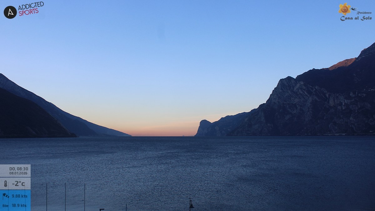 Archiv Foto Webcam Gardasee - Torbole