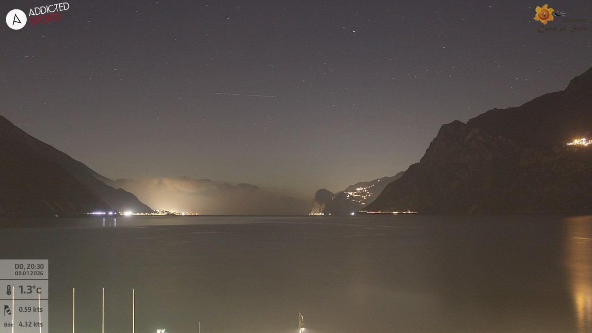 Archiv Foto Webcam Gardasee - Torbole