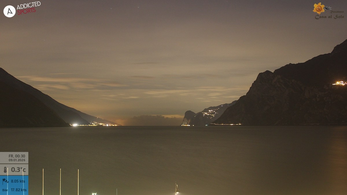 Archiv Foto Webcam Gardasee - Torbole