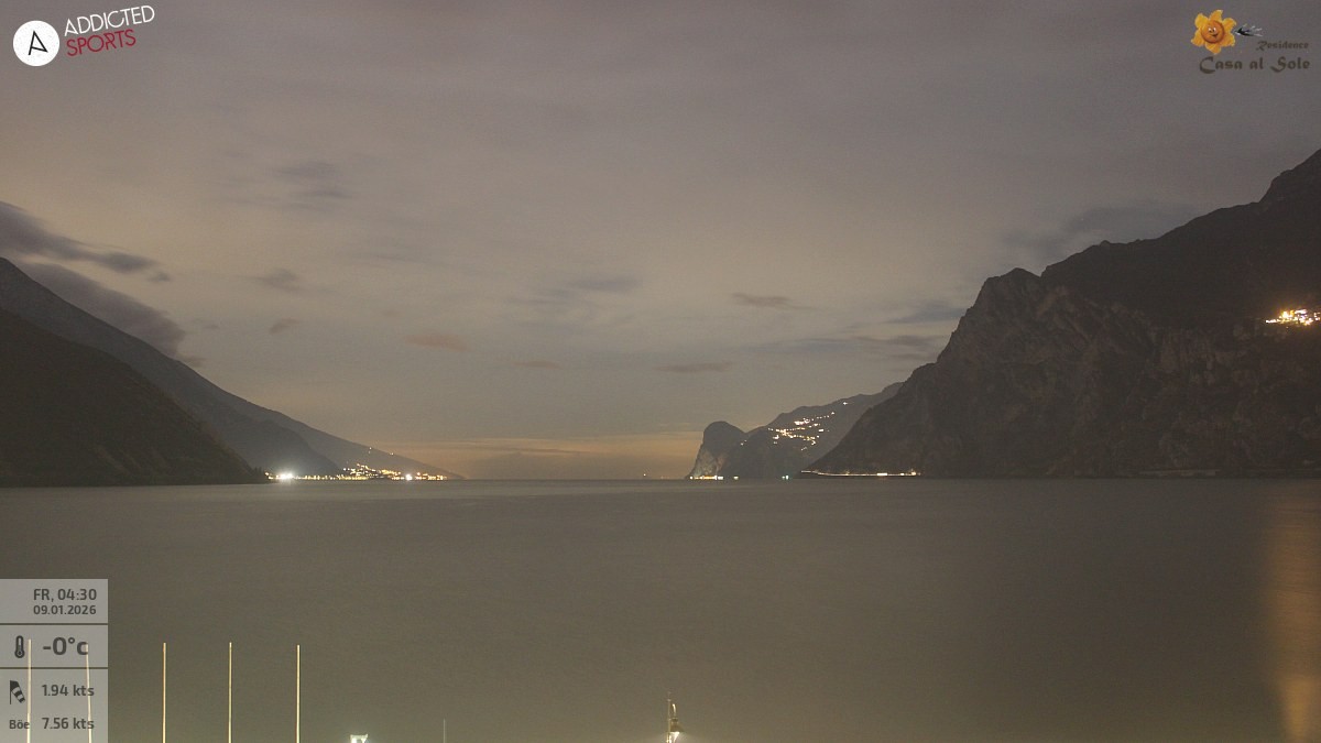 Archiv Foto Webcam Gardasee - Torbole