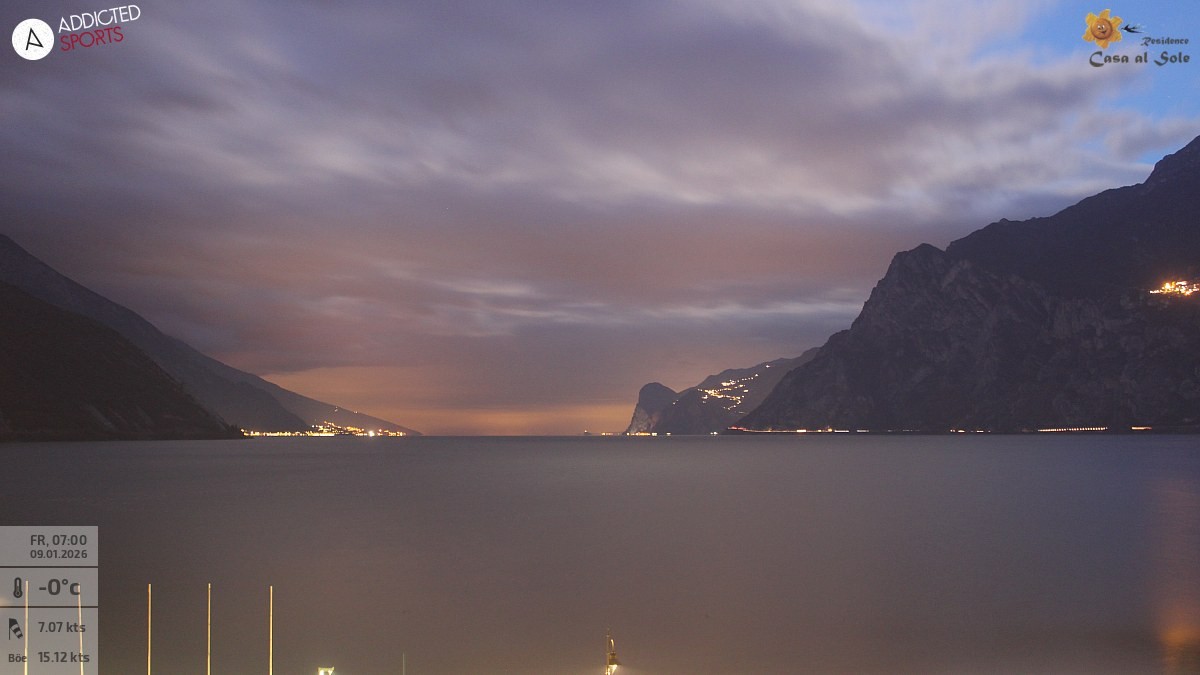 Archiv Foto Webcam Gardasee - Torbole