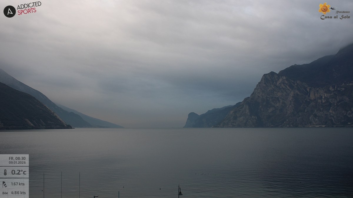 Archiv Foto Webcam Gardasee - Torbole