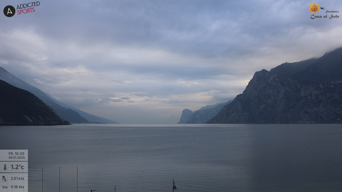 Archiv Foto Webcam Gardasee - Torbole