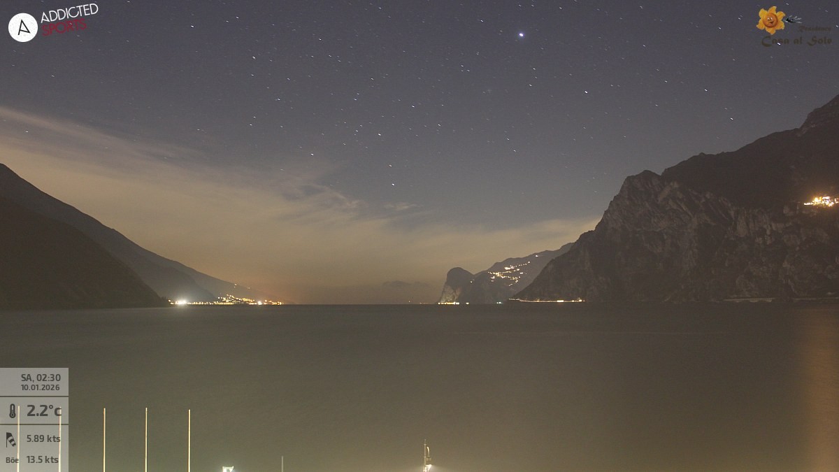 Archiv Foto Webcam Gardasee - Torbole