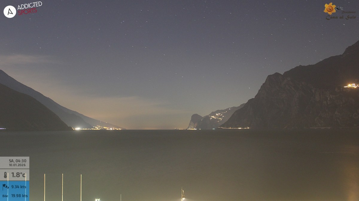 Archiv Foto Webcam Gardasee - Torbole