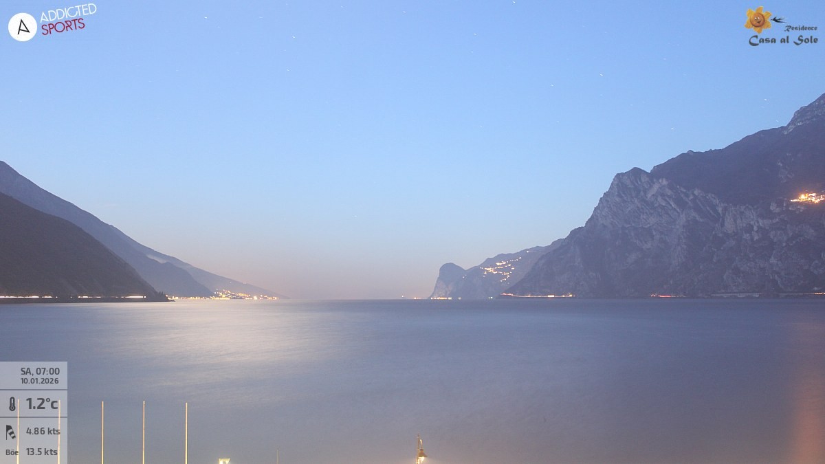 Archiv Foto Webcam Gardasee - Torbole