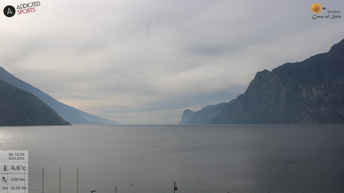 Archiv Foto Webcam Gardasee - Torbole