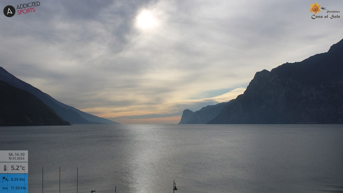 Archiv Foto Webcam Gardasee - Torbole