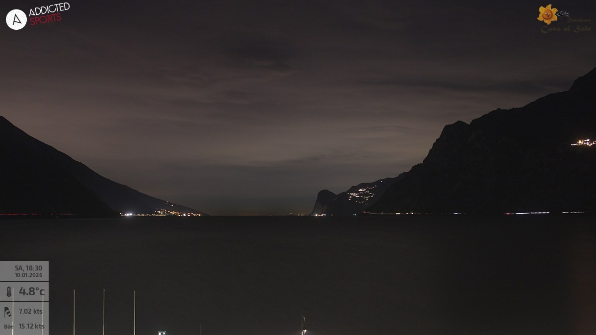 Archiv Foto Webcam Gardasee - Torbole