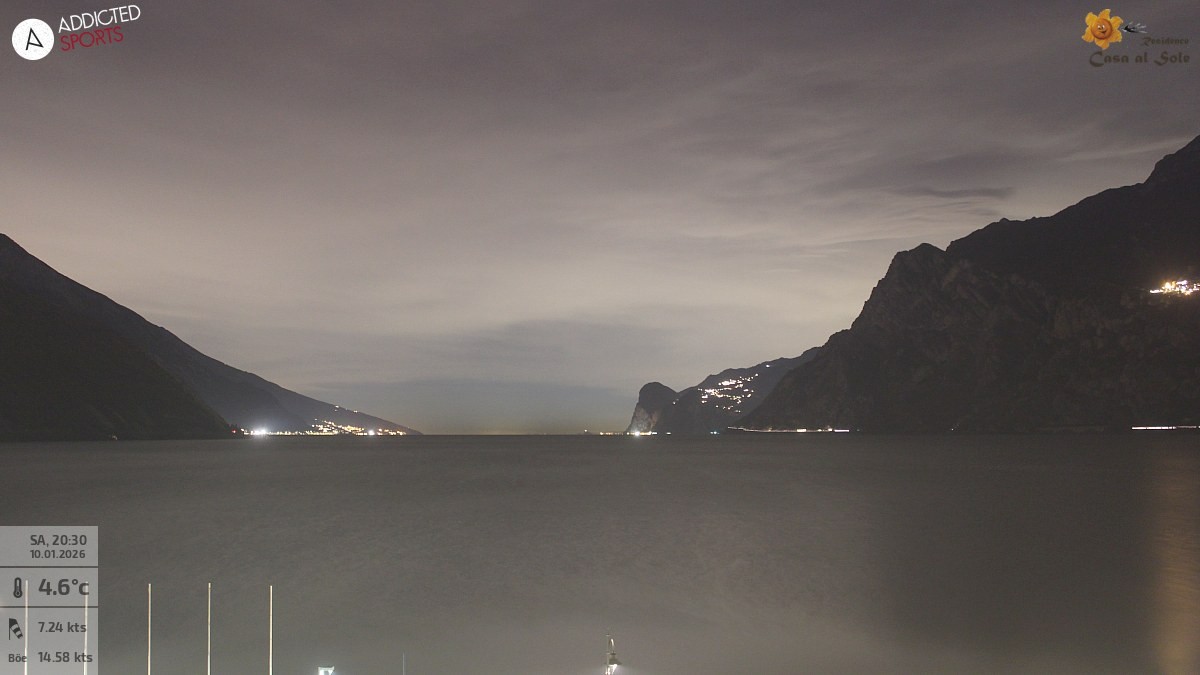 Archiv Foto Webcam Gardasee - Torbole