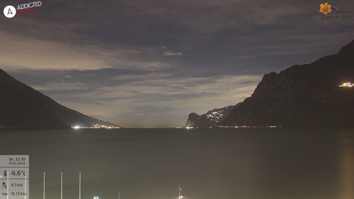 Archiv Foto Webcam Gardasee - Torbole