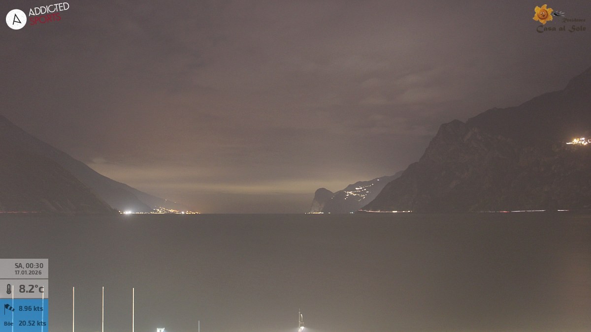 Archiv Foto Webcam Gardasee - Torbole