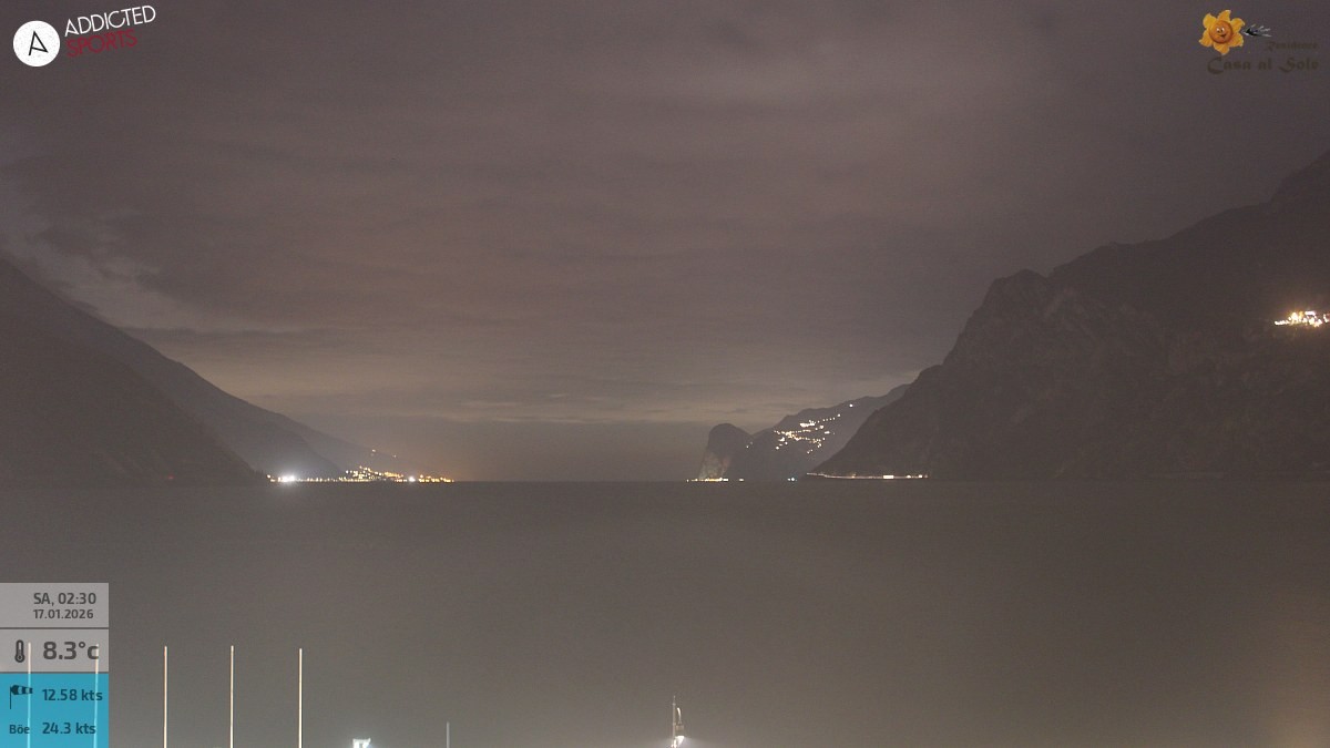 Archiv Foto Webcam Gardasee - Torbole