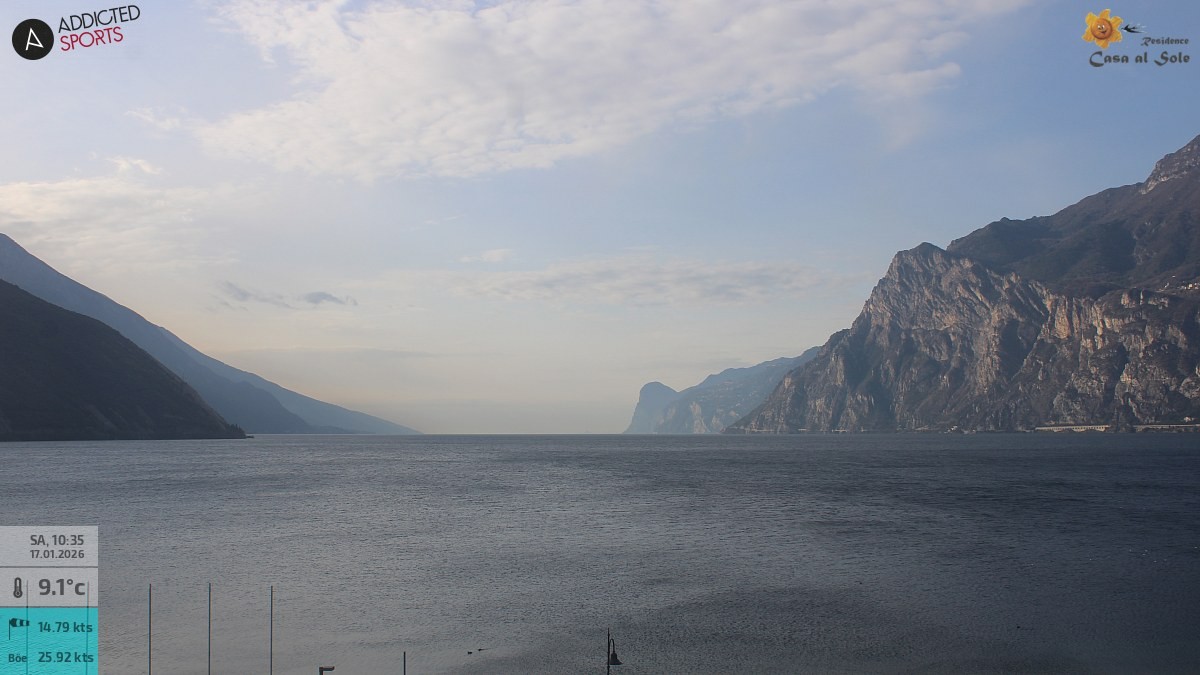 Archiv Foto Webcam Gardasee - Torbole