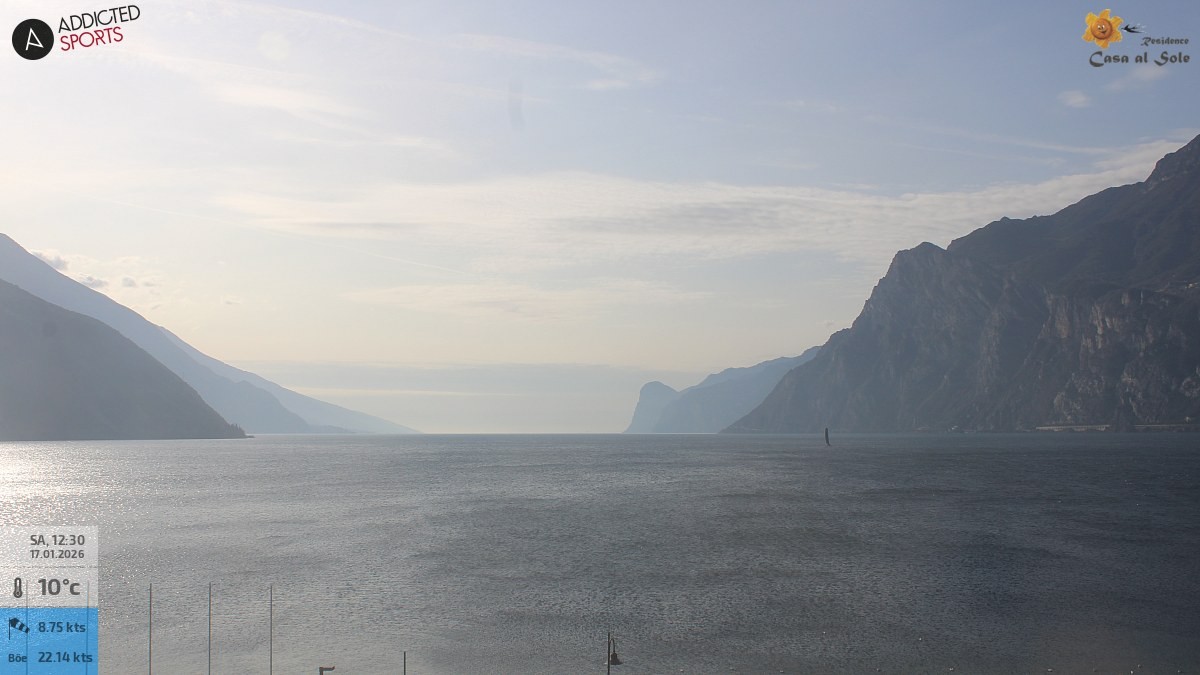 Archiv Foto Webcam Gardasee - Torbole