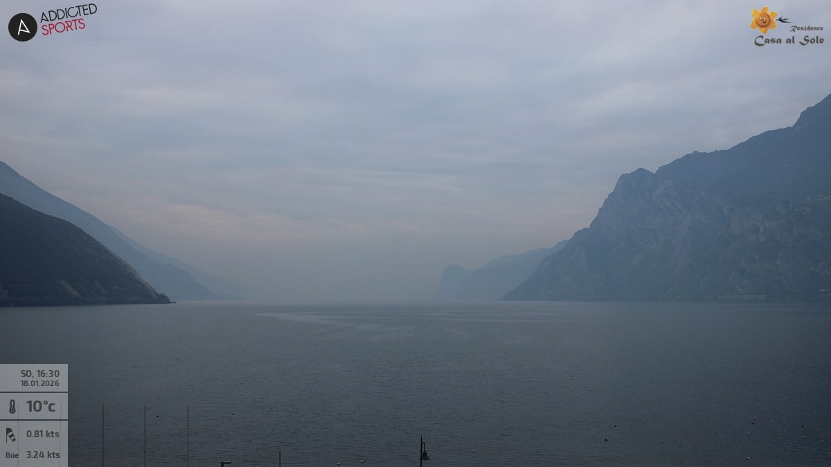 Archived image Webcam Lake Garda: Torbole