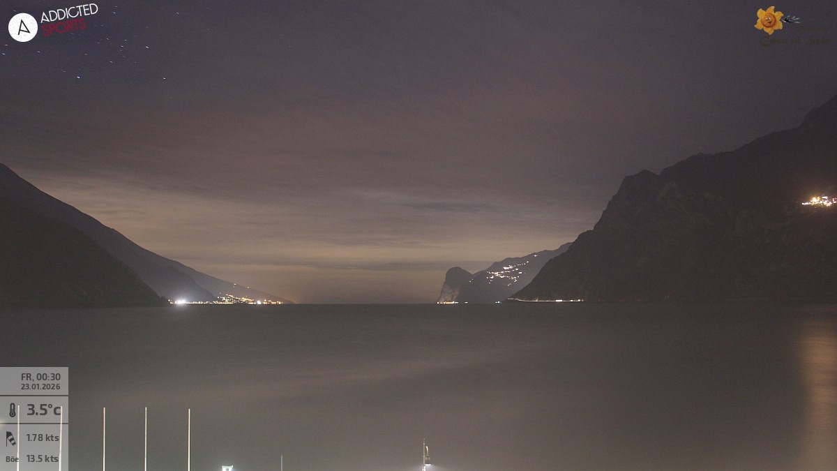 Archiv Foto Webcam Gardasee - Torbole