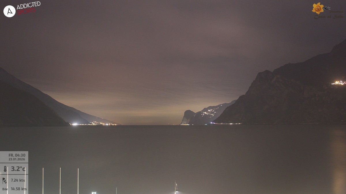 Archiv Foto Webcam Gardasee - Torbole